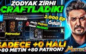 SADECE ZODYAK ZIRH ÜRETEREK 2.000 EP KAZANMAK? 😱 #metin2 #metin2pvp #aeris2